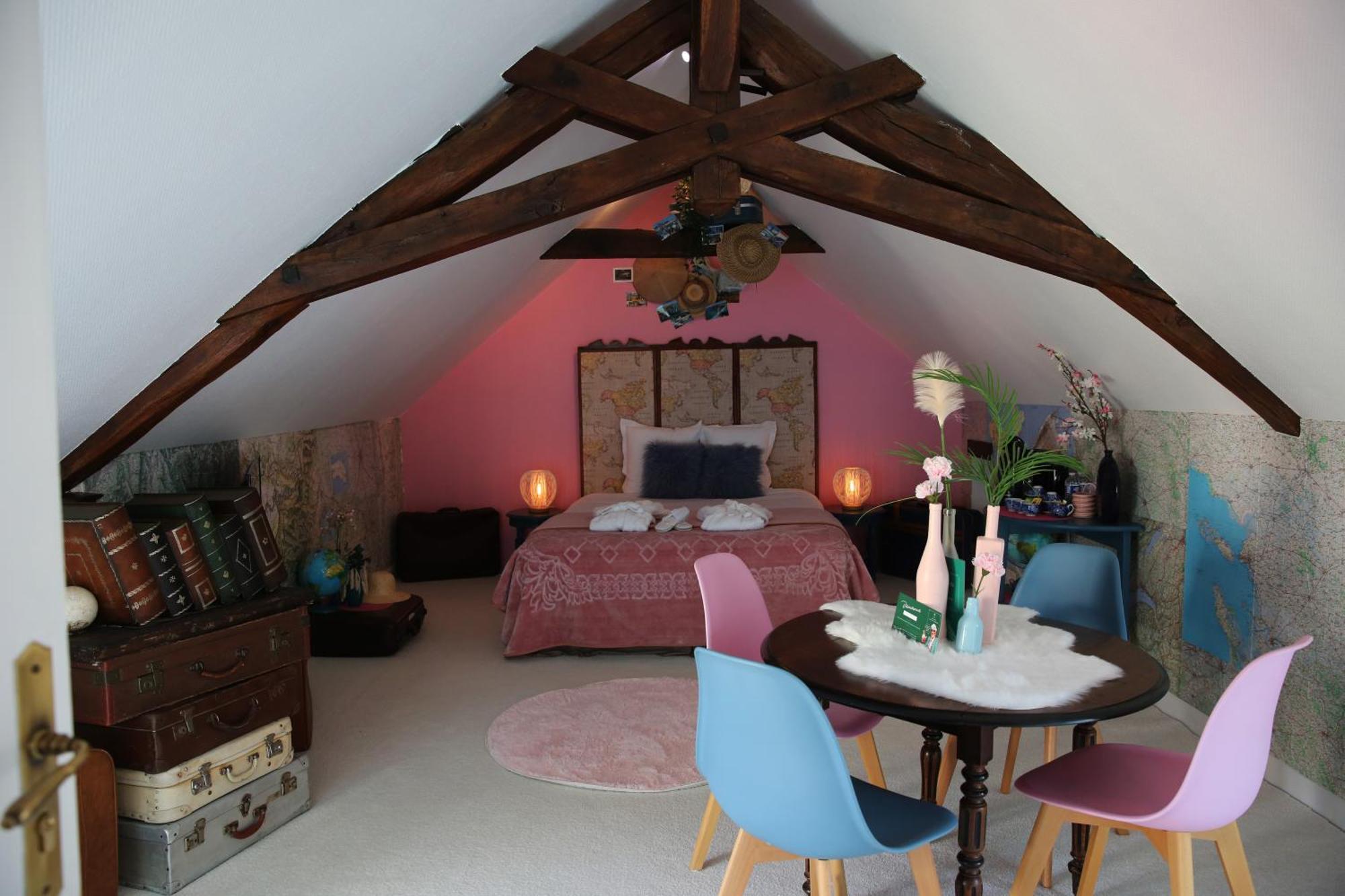 Taty Ginette Maison Et Table D'Hotes Marolles  Exteriör bild