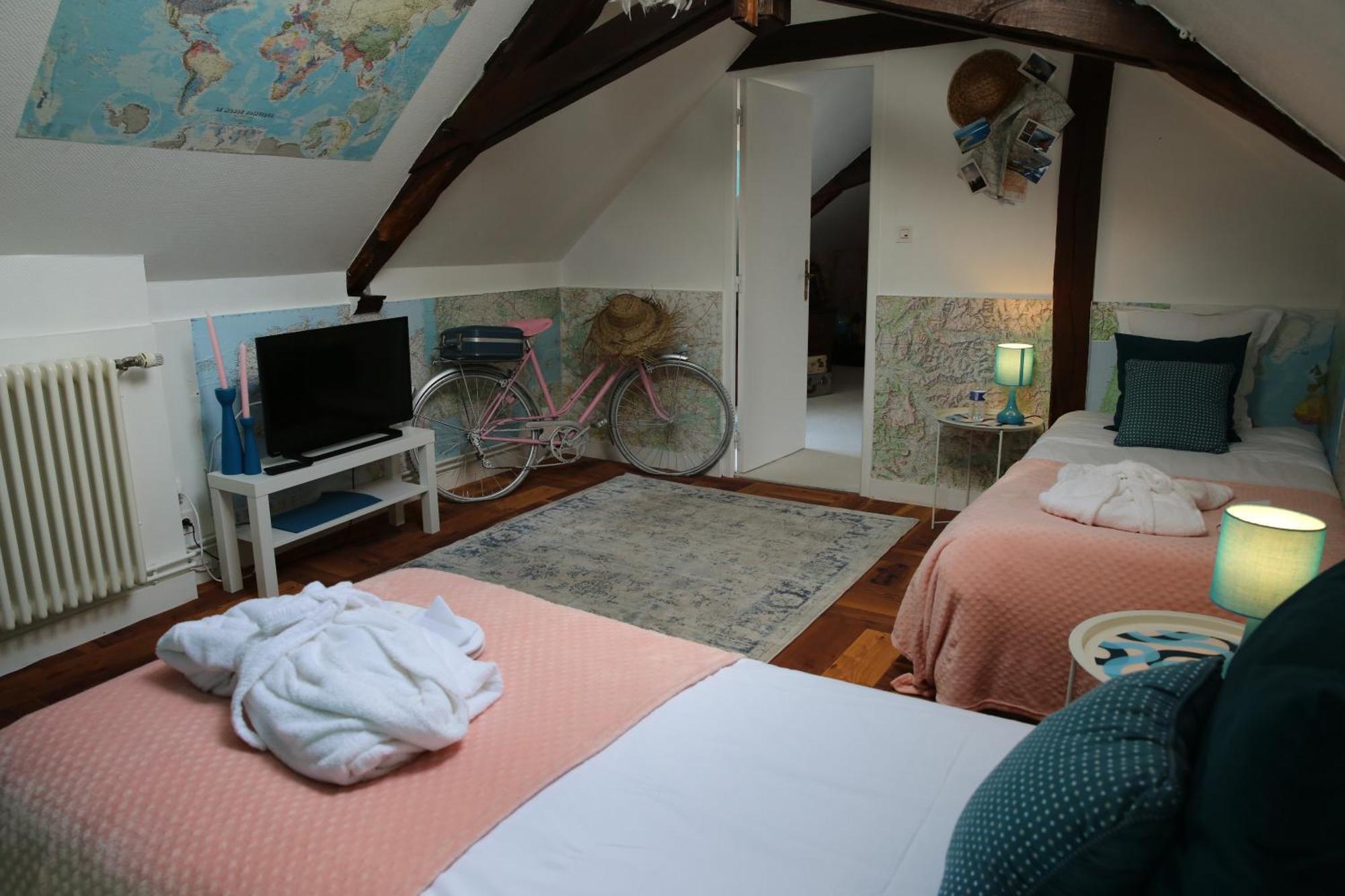 Taty Ginette Maison Et Table D'Hotes Marolles  Exteriör bild